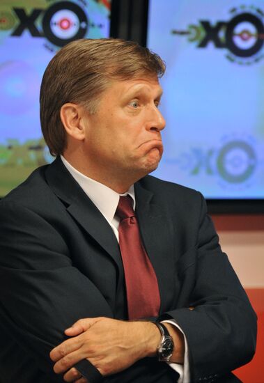 US Ambassador to Russia Michael McFaul speaking live at Echo of Moscow radio station
