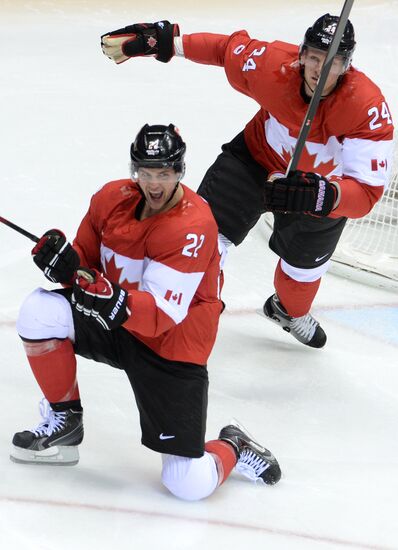 2014 Winter Olympics. Ice hockey. Men. USA vs. Canada