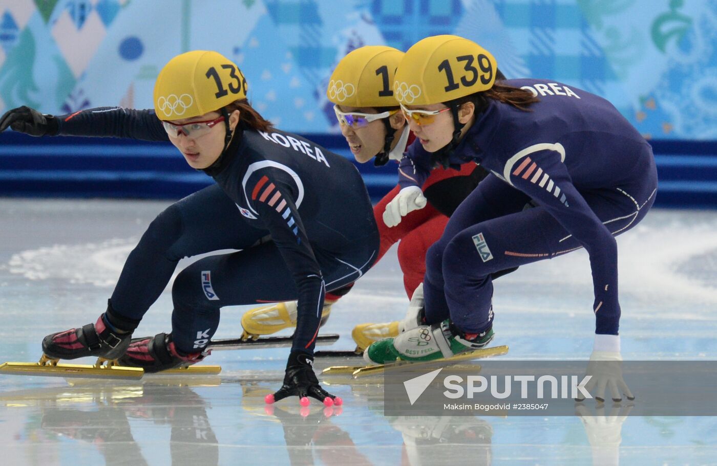 2014 Winter Olympics. Short track speed skating. Women. 1000m