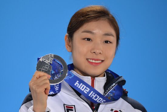 2014 Winter Olympics. Medal ceremony. Day Fourteen