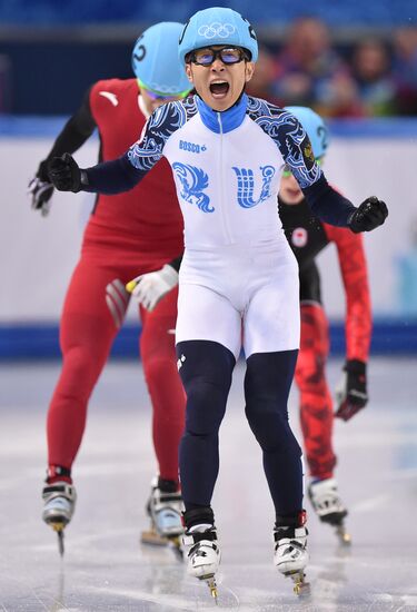 2014 Winter Olympics. Short track speed skating. Men. 500m
