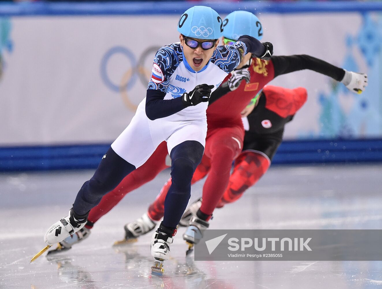 2014 Winter Olympics. Short track speed skating. Men. 500m