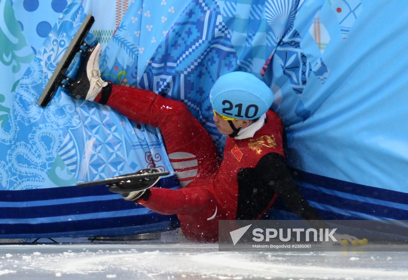 2014 Winter Olympics. Short track speed skating. Men. 500m