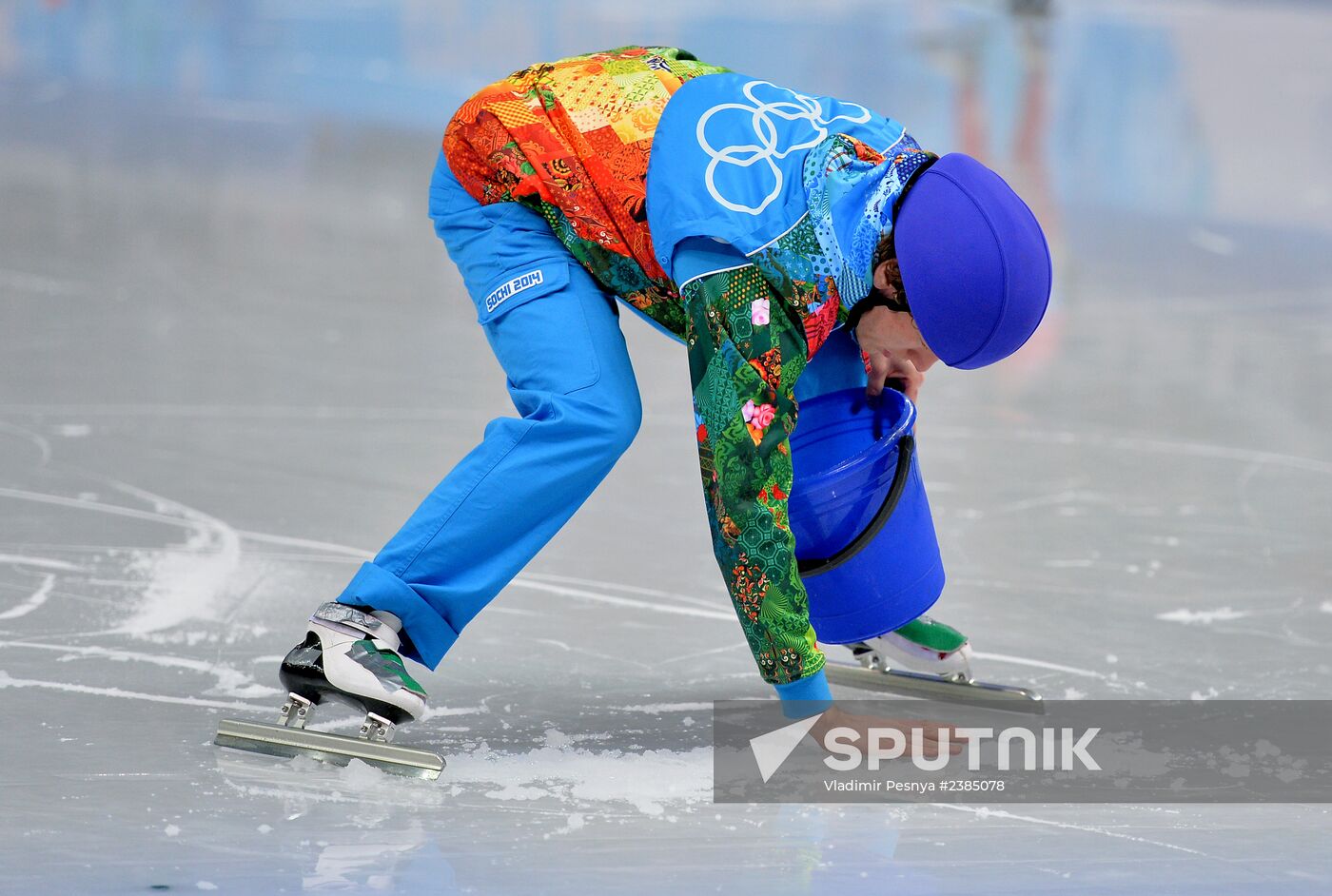 2014 Winter Olympics. Short track speed skating. Men. 500m