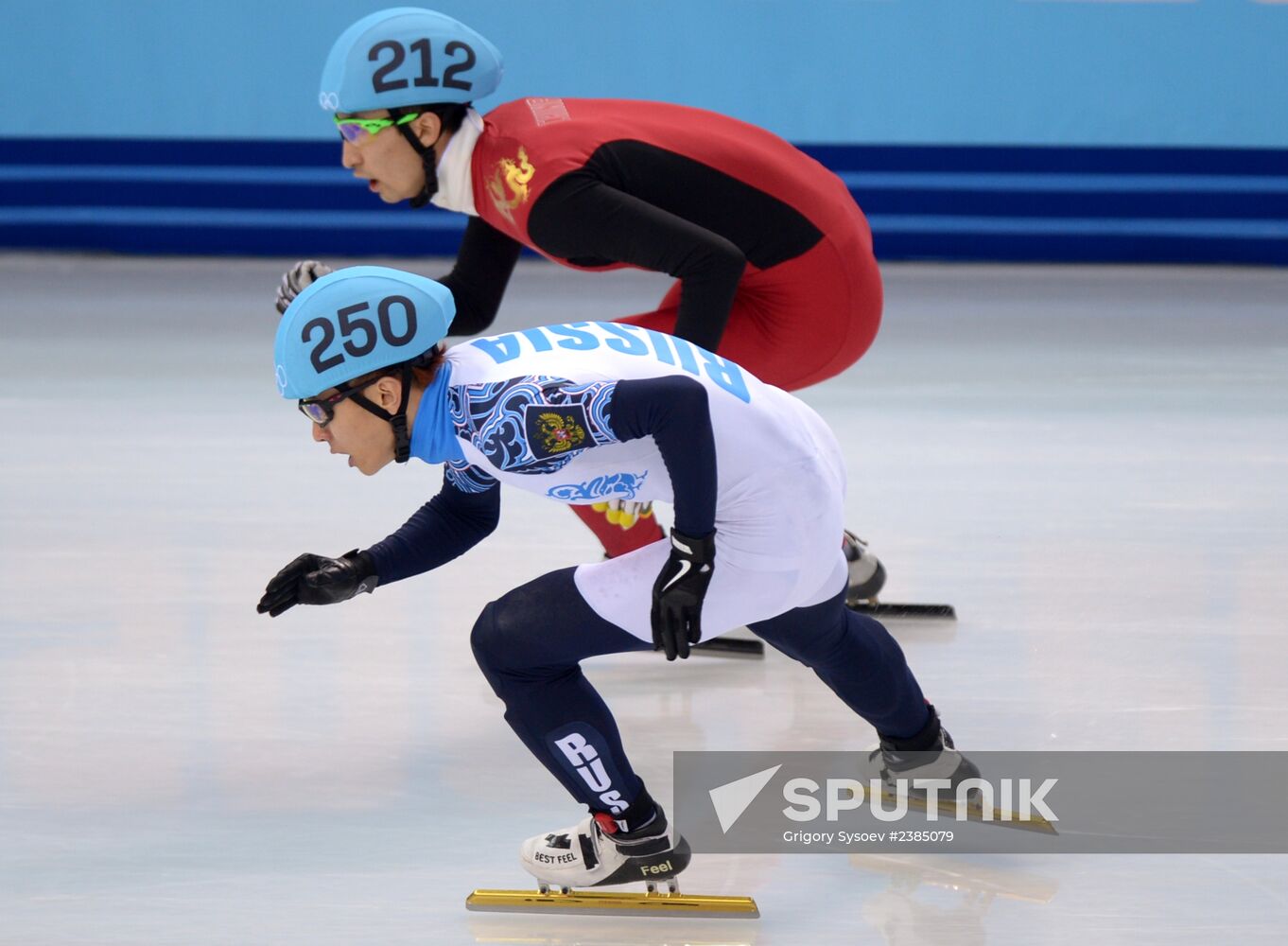 2014 Winter Olympics. Short track speed skating. Men. 500m