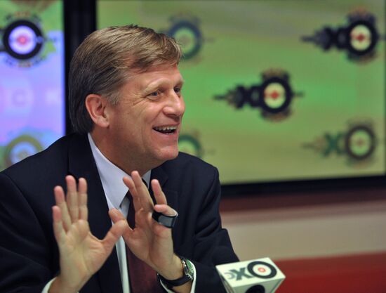 US Ambassador to Russia Michael McFaul speaking live at Echo of Moscow radio station