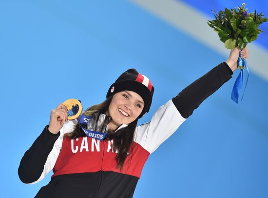 2014 Winter Olympics. Medal ceremony. Day Fourteen