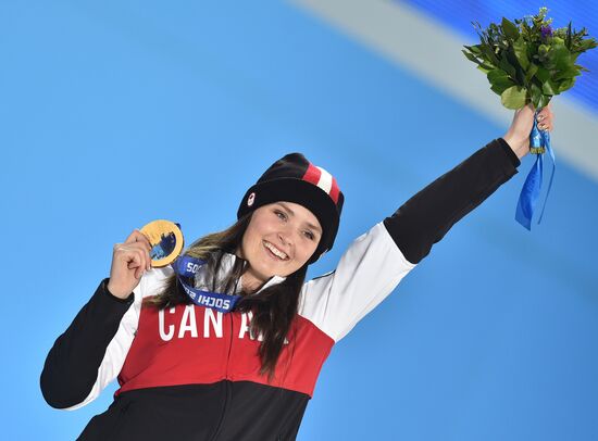 2014 Winter Olympics. Medal ceremony. Day Fourteen