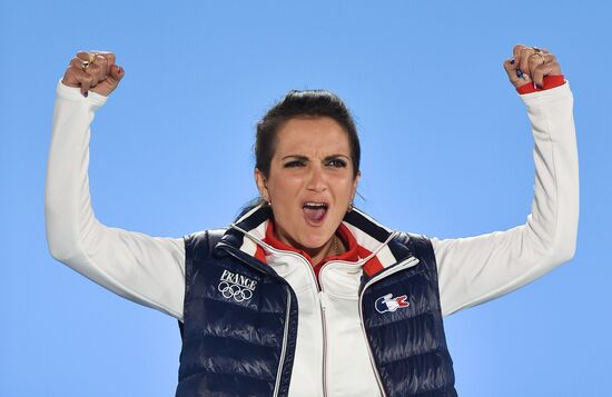 2014 Winter Olympics. Medal ceremony. Day Fourteen