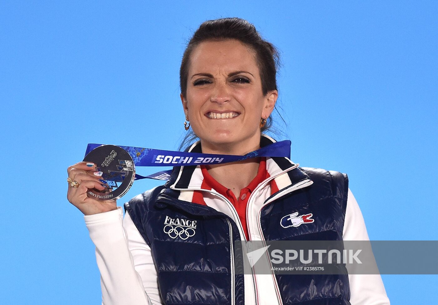 2014 Winter Olympics. Medal ceremony. Day Fourteen