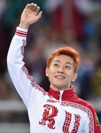 2014 Winter Olympics. Short track speed skating. Men. 500m