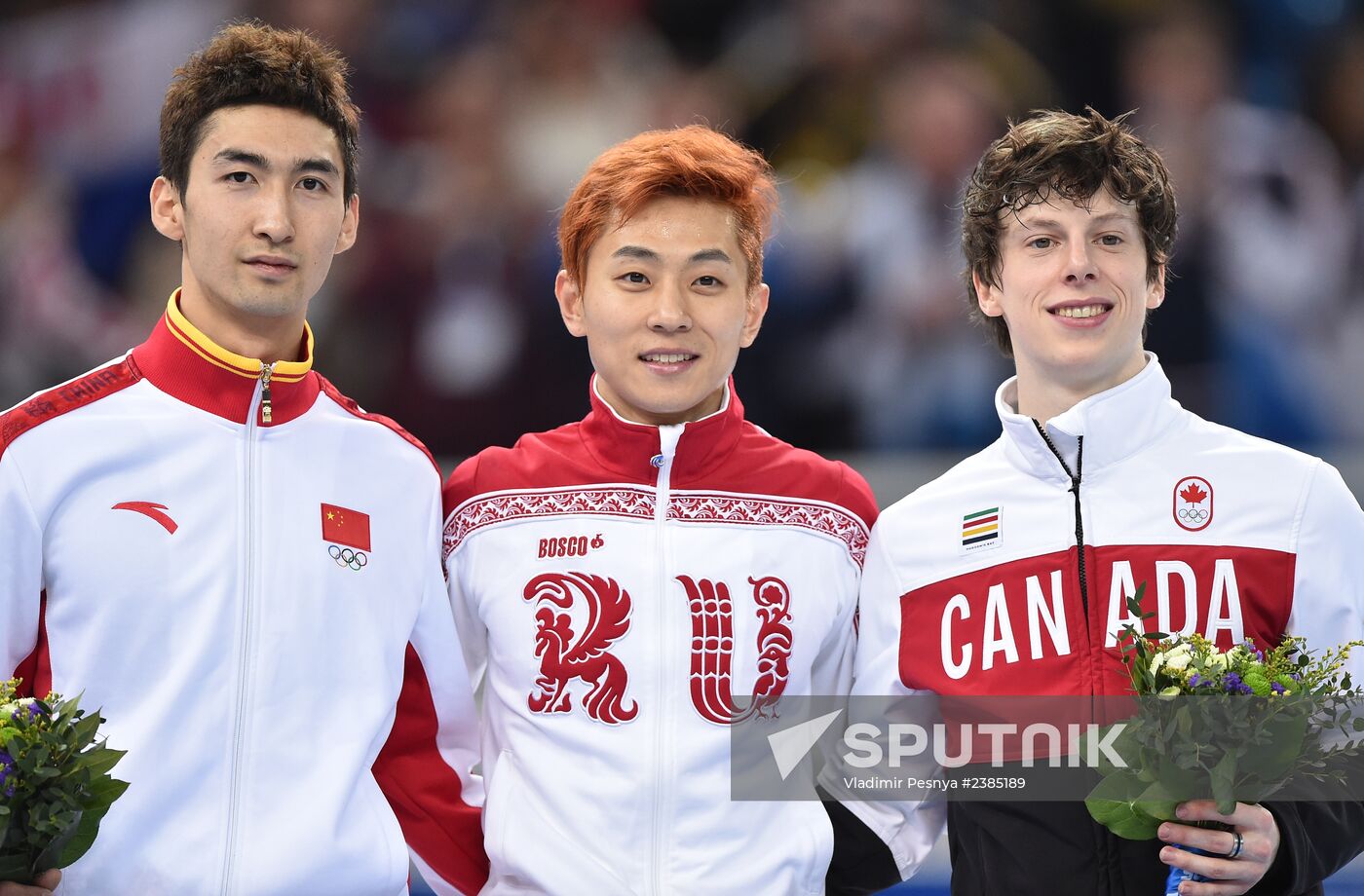 2014 Winter Olympics. Short track speed skating. Men. 500m