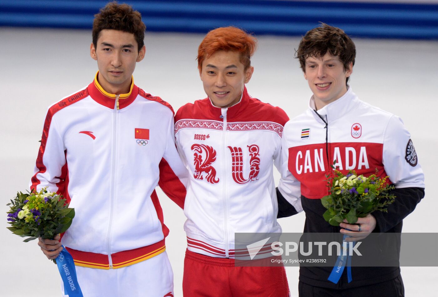 2014 Winter Olympics. Short track speed skating. Men. 500m