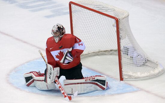 2014 Winter Olympics. Ice hockey. Men. USA vs. Canada