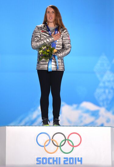 2014 Winter Olympics. Medal ceremony. Day Fourteen
