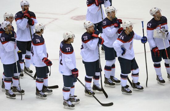 2014 Winter Olympics. Ice hockey. Men. USA vs. Canada
