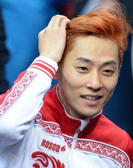2014 Winter Olympics. Short track speed skating. Men. 500m