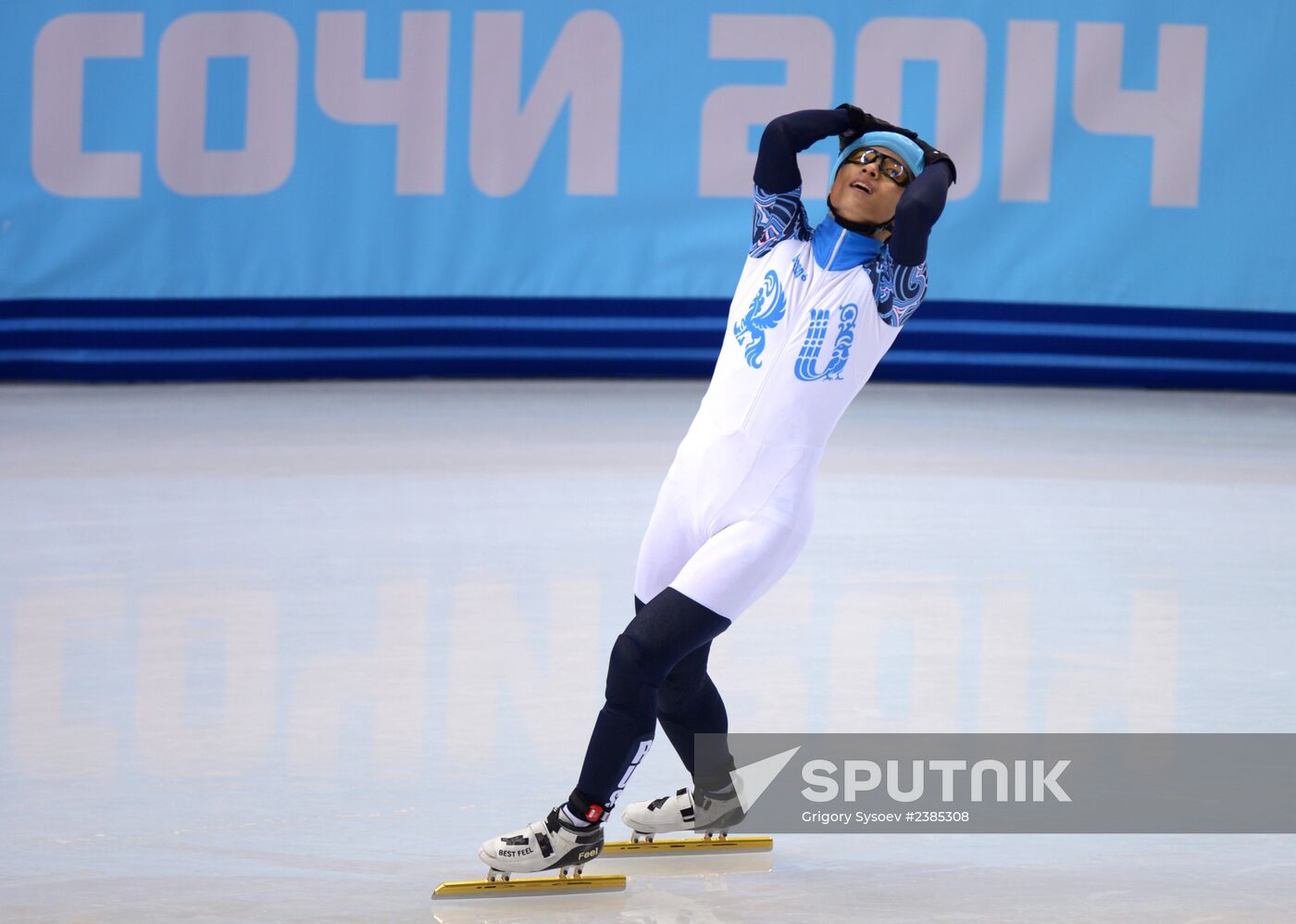 2014 Winter Olympics. Short track speed skating. Men. 500m