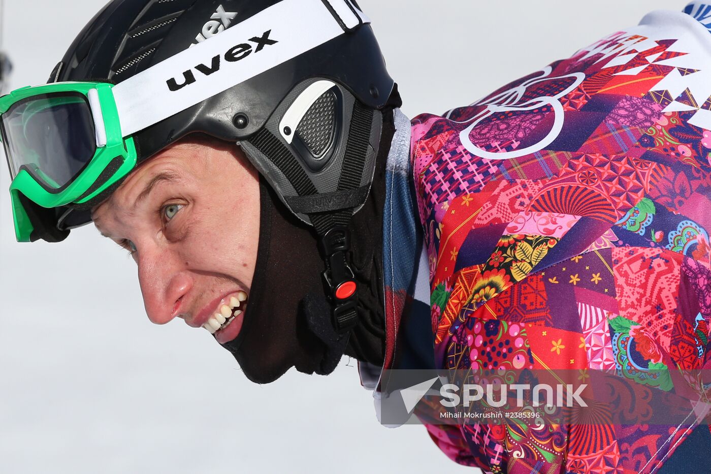 2014 Olympics. Snowboarding. Men. Parallel slalom