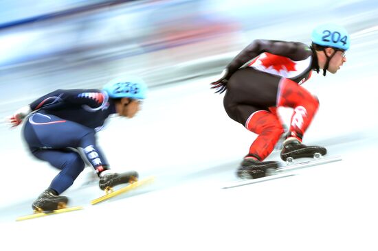 2014 Winter Olympics. Short track speed skating. Men. Relay