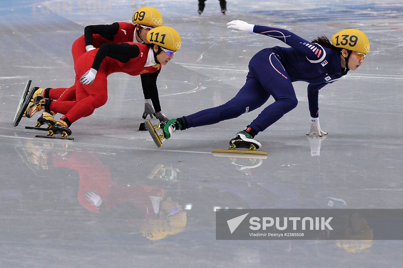2014 Winter Olympics. Short track speed skating. Women. 1000m