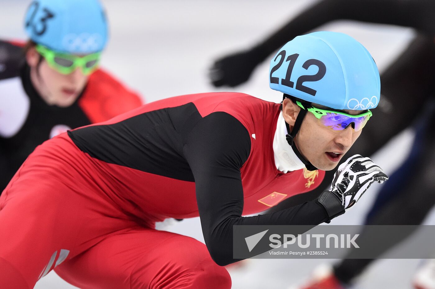 2014 Winter Olympics. Short track speed skating. Men. 500m