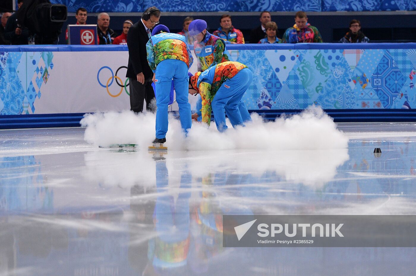 2014 Winter Olympics. Short track speed skating. Men. 500m