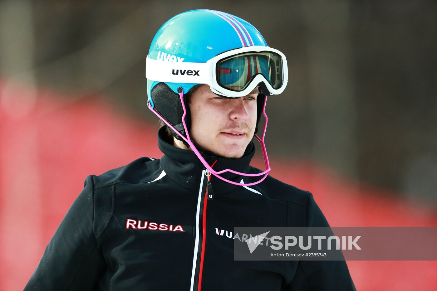 2014 Winter Olympics. Alpine skiing. Men. Slalom