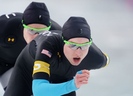 2014 Winter Olympics. Men's speed skating. Team pursuit. Preliminary rounds.