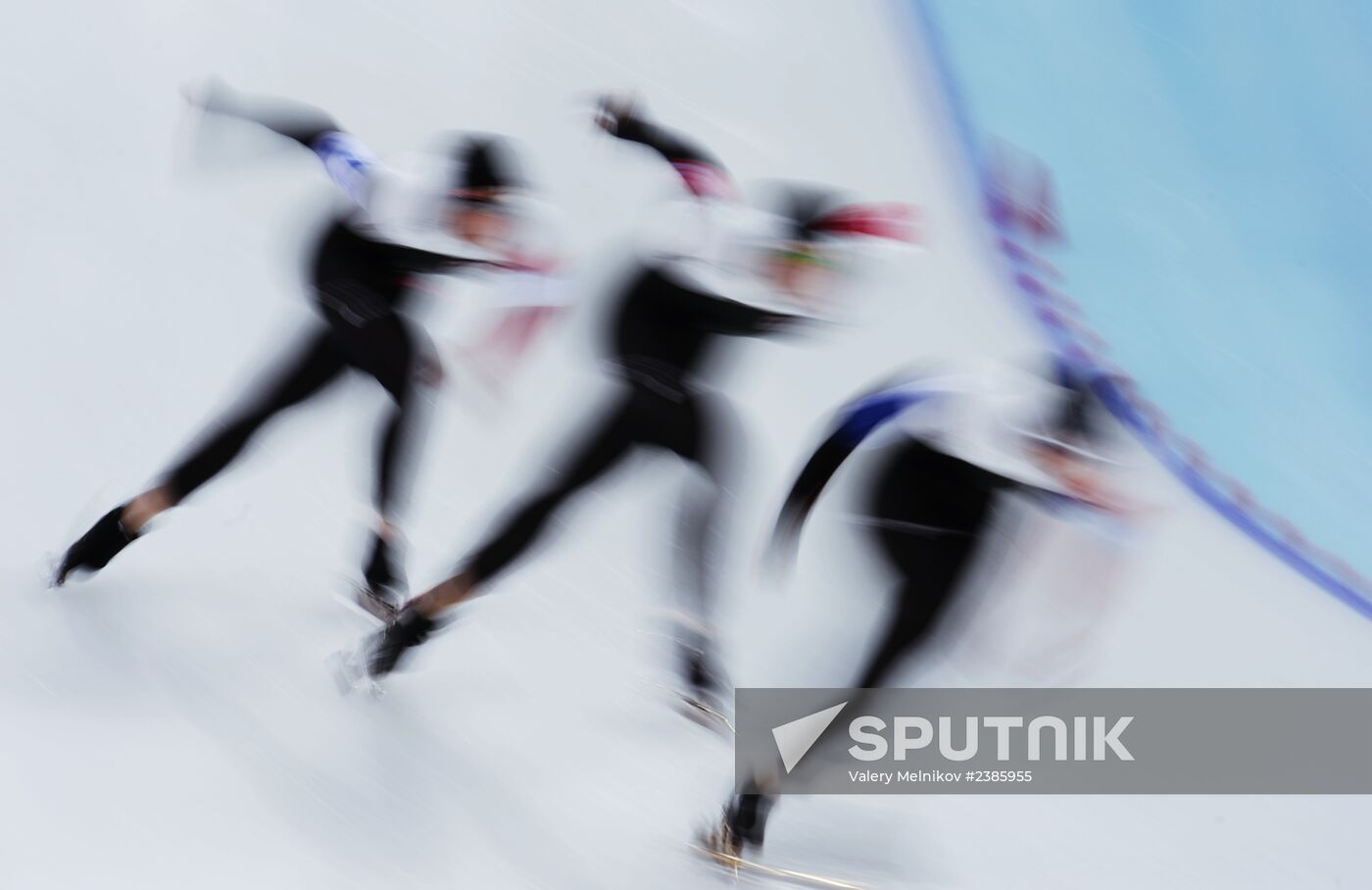2014 Winter Olympics. Speed skating. Women. Team pursuit. Finals