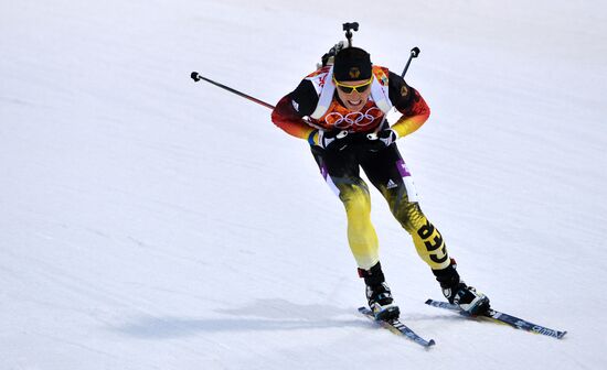 2014 Winter Olympics. Biathlon. Men. Relay