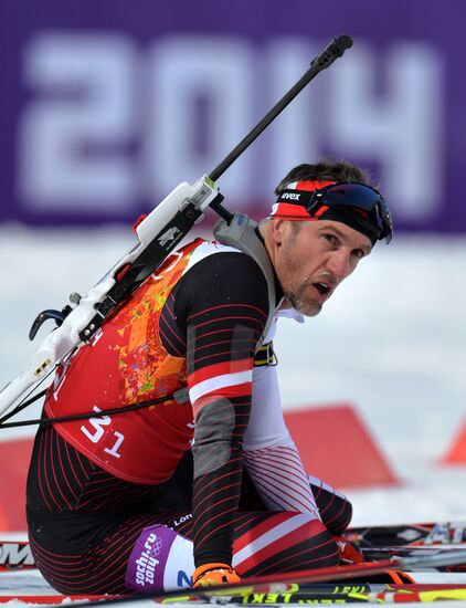 2014 Winter Olympics. Biathlon. Men. Relay