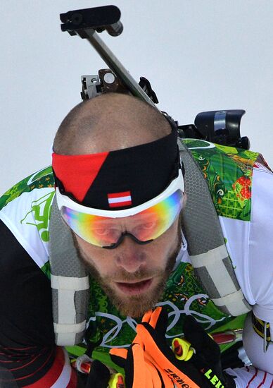 2014 Winter Olympics. Biathlon. Men. Relay
