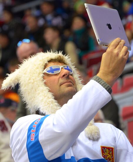 2014 Winter Olympics. Ice hockey. Men. Bronze medal match