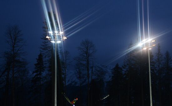 2014 Winter Olympics. Biathlon. Men. Relay
