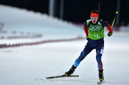 2014 Winter Olympics. Biathlon. Men. Relay