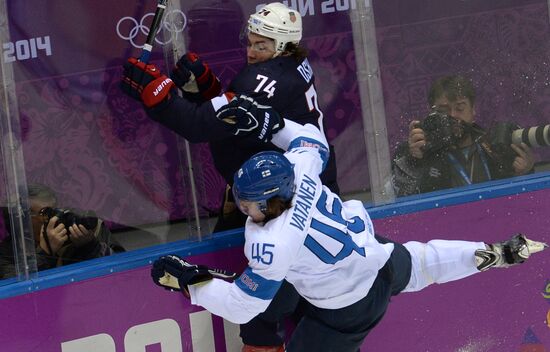 2014 Winter Olympics. Ice hockey. Men. Bronze medal match