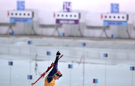 2014 Winter Olympics. Biathlon. Men. Relay