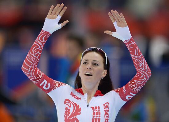 2014 Winter Olympics. Speed skating. Women. Team pursuit. Finals