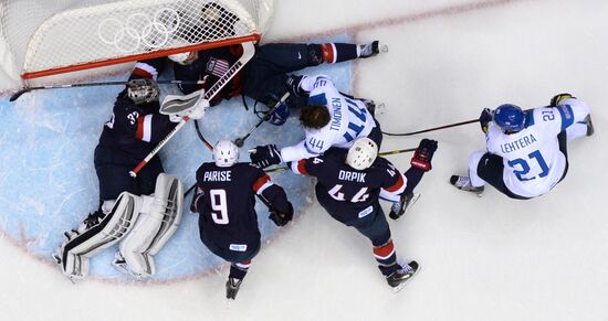 2014 Winter Olympics. Ice hockey. Men. Bronze medal match