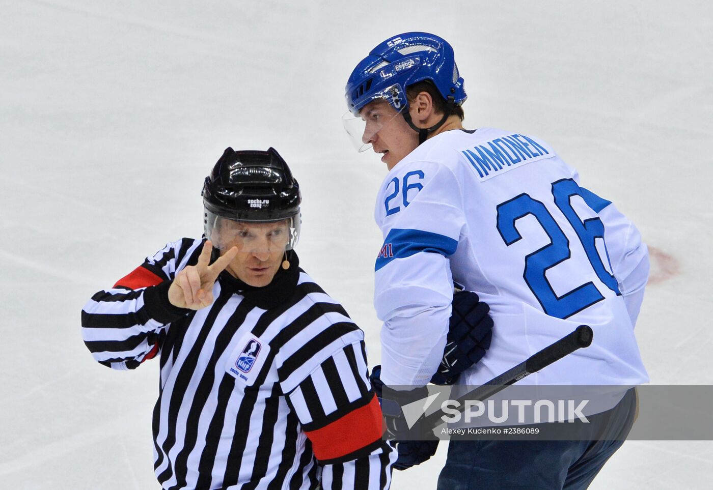 2014 Winter Olympics. Ice hockey. Men. Bronze medal match