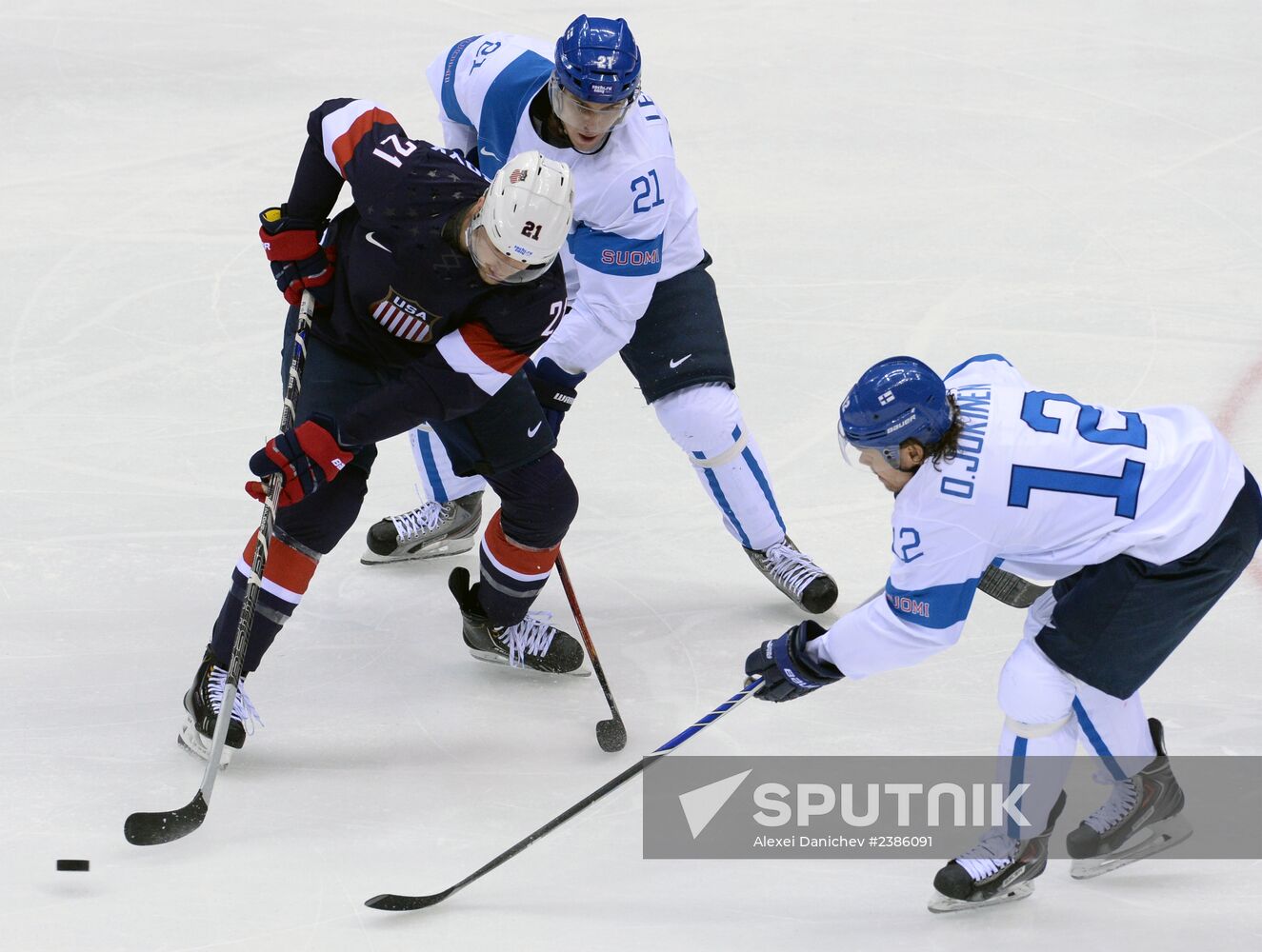 2014 Winter Olympics. Ice hockey. Men. Bronze medal match