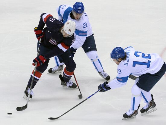 2014 Winter Olympics. Ice hockey. Men. Bronze medal match