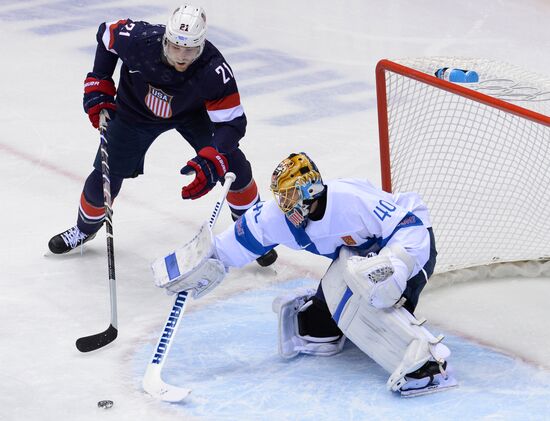 2014 Winter Olympics. Ice hockey. Men. Bronze medal match