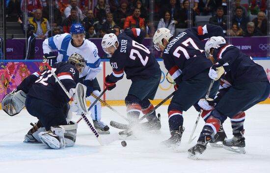 2014 Winter Olympics. Ice hockey. Men. Bronze medal match