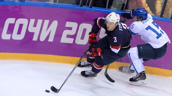 2014 Winter Olympics. Ice hockey. Men. Bronze medal match