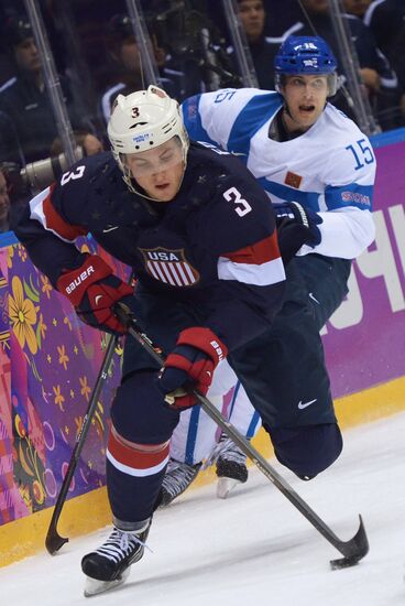2014 Winter Olympics. Ice hockey. Men. Bronze medal match