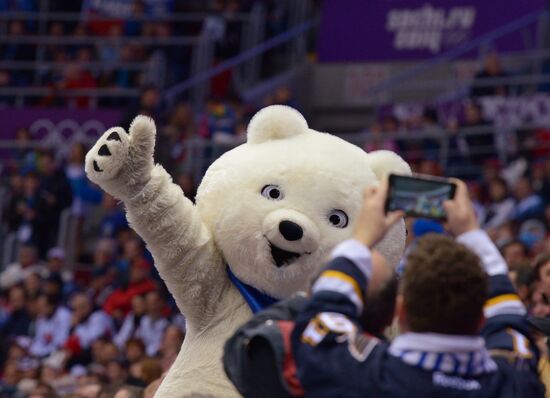 2014 Winter Olympics. Ice hockey. Men. Bronze medal match