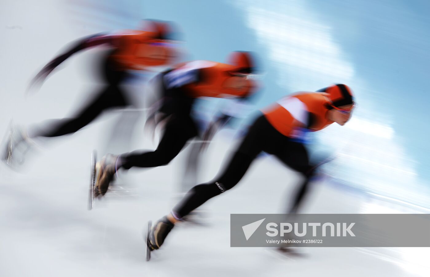 2014 Winter Olympics. Speed skating. Women. Team pursuit. Finals