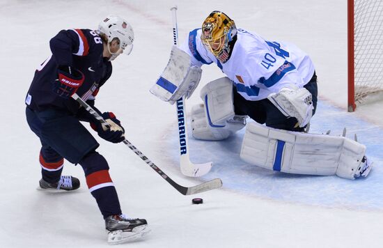 2014 Winter Olympics. Ice hockey. Men. Bronze medal match